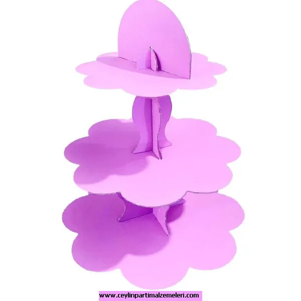 Lila Cupcake Standı